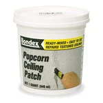 Zinsser Popcorn Ceiling Patch, 1 Qt, Pail, White, Ready-mixed. Fixed Price $14.76.