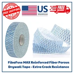 Fibafuse Max Reinforced Fiber Porous Drywall Tape - Extra Crack Resistance. Fixed Price $10.15.