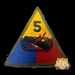 WW2 Wwii Us Army 5TH Armored "victory" Division Shoulder Insignia Patch #Y0540. Fixed Price $12.99.