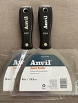 2 Pack - Anvil 6" Joint Knife Carbon Steel Blade Hammer End Flex. Fixed Price $21.00.