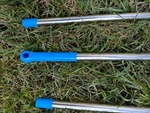 3 Pcs 2.6 To 4 Ft Extension Paint Roller Poles For Hand Blue New. Fixed Price $12.11.
