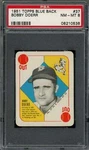 1951 Topps Blue Back #37 Bobby Doerr Psa Red Sox (0538). Fixed Price $385.00.