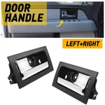 Pair Inside Door Handle Driver Passenger Platinum Chrome Ford F150 2009-2014. Fixed Price $25.99.
