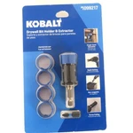 Kobalt, #1099217, Drywall Bit Holder & Extractor, Ships Fast From Us. Fixed Price $10.49.
