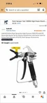 Inokraft Airless Paint Spray Gun 3600 Psi With 515 Reversible Nozzle. Fixed Price $45.00.