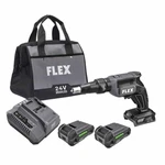 Flex FX1611-2AA 24V 2.5AH Lithium-ion Cordless Drywall Screw Gun Kit. Fixed Price $249.00.