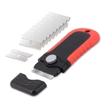 Gomake Razor Blade Scraper Tool With Storage Container, Black Red. Fixed Price $17.93.