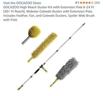 Docapole Cleaning Kit With 6FT Extension Docazoo. Fixed Price $60.59.