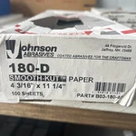Johnson Abrasives 180-D Smooth-kut Drywall Pole Sander Paper 100 Sheets. Fixed Price $18.89.