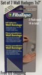 Fibatape 7X7" Wall Repair Patch Self-adhesive Set Of. Fixed Price $20.00.