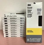 Packs (250 TOTAL)3M 100 Grit 4-3/16" X 11-1/4" Precut Drywall Sanding Sheets. Fixed Price $89.99.