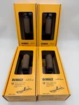 Lot Of 4 Dewalt 12" Finishing Trowel Stainless Steel Curved Blade Leather Handle. Fixed Price $129.99.