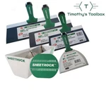 Usg Sheetrock 6'', 8'',10'', 12'' Pro Drywall Taping Knife 12" Pan+ Grip. Fixed Price $107.00.