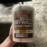 Xfasten Drywall Repair Fabric Roll In Ft, Model DRF650. Fixed Price $10.23.