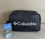 New Columbia Travel Kit Black Toiletry Bag Organizer Zip Case Camping. Fixed Price $17.00.