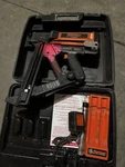 Ramset TF1100 Gas Actuated Automatic Fastening Trakfast Tool - Black/orange. Fixed Price $50.00.