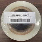 Surface Guard Polymask 31825C Clear Protective Film Tape, 3IN. X 300FT. 3MIL. Fixed Price $32.00.