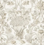 Nuwallpaper Taupe Eloise & Stick. Fixed Price $31.09.