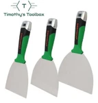 Usg Sheetrock Matrix 4, 5, 6" Professional Stainless Steel Joint Knife Set- New!. Fixed Price $67.99.