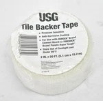 Usg Durock Tile Backer Tape 2" X 50' Anti Corrosive Coating Mesh White. Fixed Price $11.60.