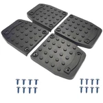 Vanhuavic 4PIECE Drywall Stilt Sole Nonslip Replacement Kit,heavyduty A.... Fixed Price $44.30.