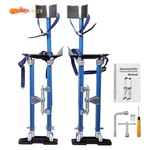 Light Blue 24 Inch - 40 Professional Grade Adjustable Drywall Stilts Tool. Fixed Price $92.10.
