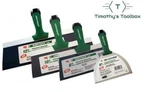 Usg Sheetrock Pro Drywall Taping Knife Set 6-8-10-12 Matrix Style. Fixed Price $67.00.
