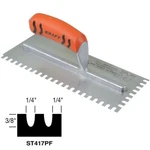 Kraft Tool Trowel U-notch 1/4" X 3/8" Made In The Usa. Fixed Price $18.60.