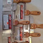 Wal-board Tools 8" Ss Taping Knife Lot Of 7 New Old Stock. Fixed Price $65.00.