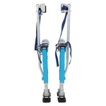 18 - 30 Inch Lightweight Drywall Stilts For Putting Up Aluminum Blue. Fixed Price $111.98.